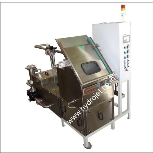 Rotary Spray cum Ultrasonic Component Cleaning Machine